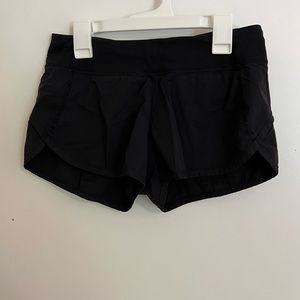 Ivivva Black Running Shorts